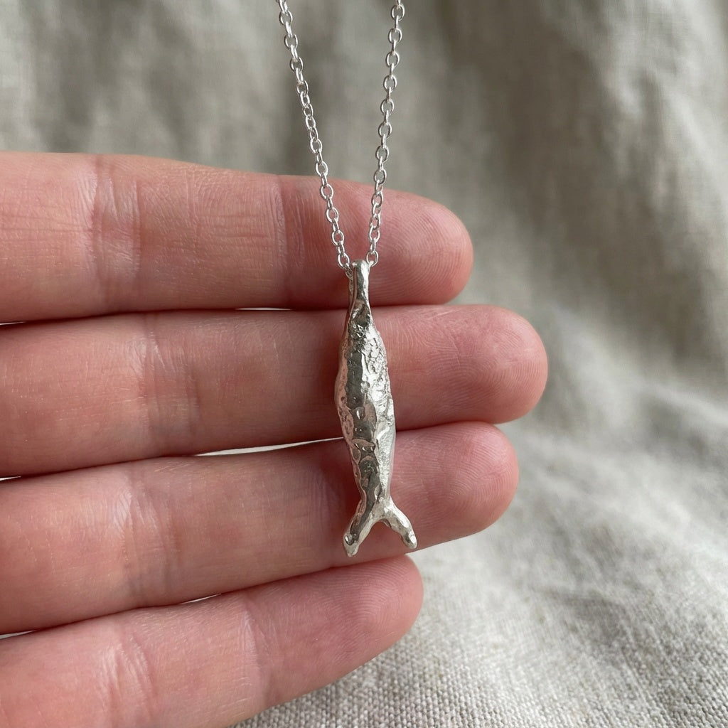Molten Fish Pendant