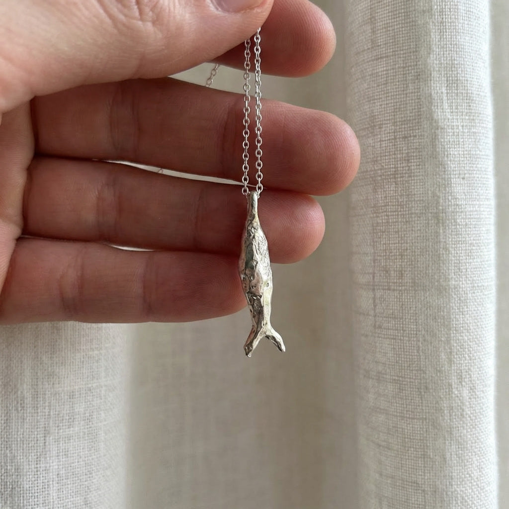 Molten Fish Pendant
